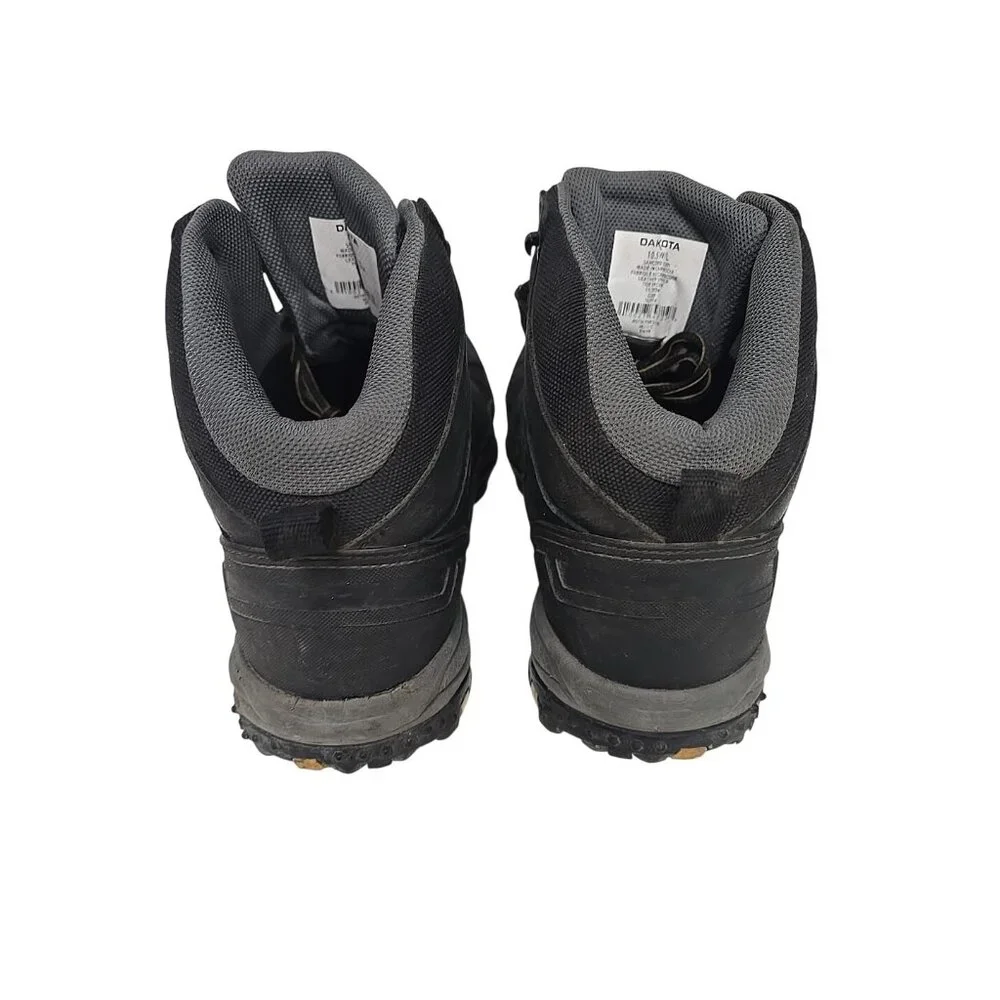 Dakota Men's 6" 2301 Aluminum Toe Comp. Plate WP Work Boots Black Size 10.5W/L - Picture 3 of 7